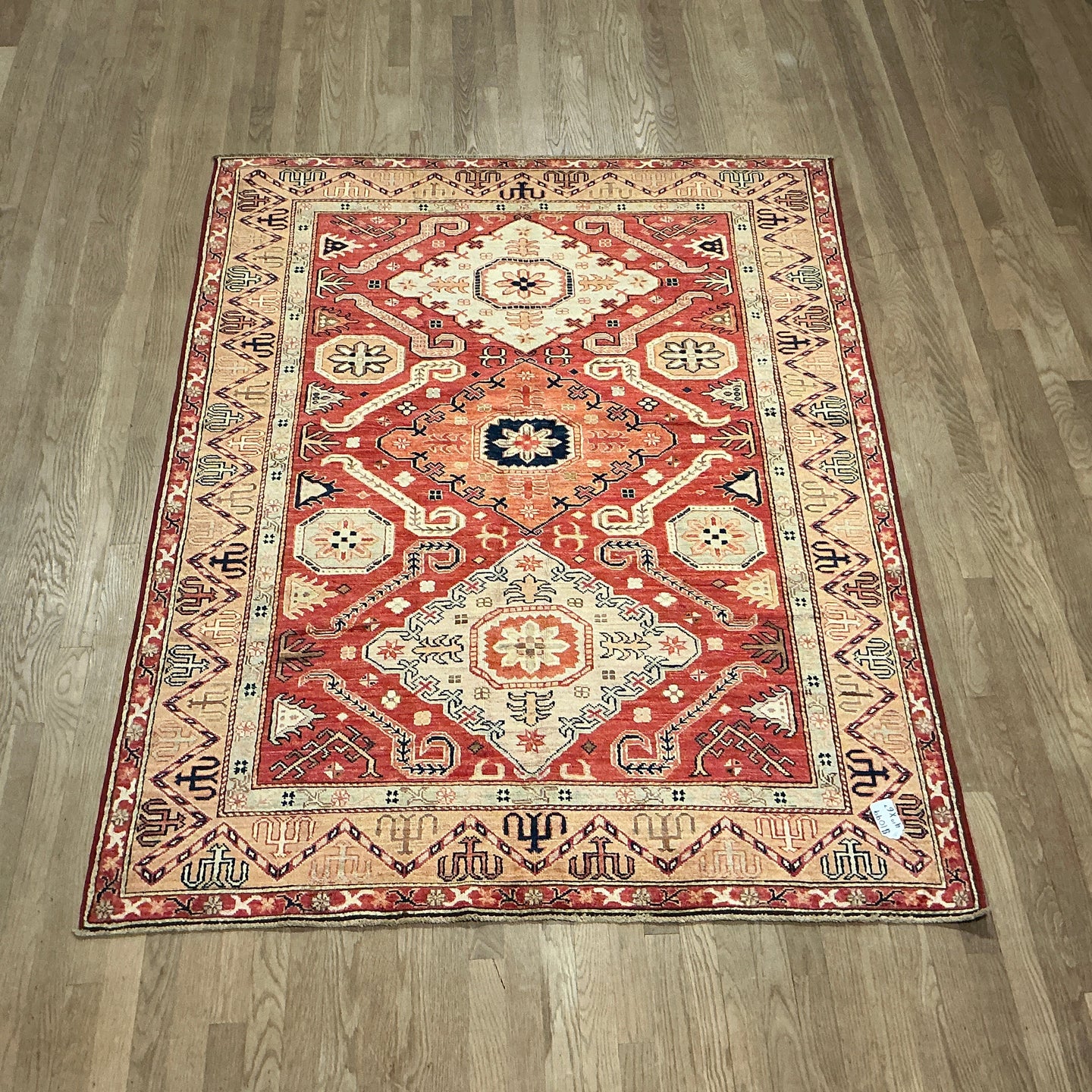 Afghan Super Kazak - 4'10” X 6'7”