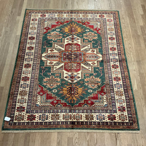 Afghan Super Kazak - 5'0” X 6'2”