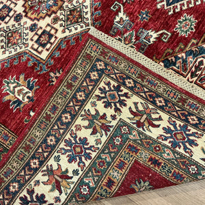 Afghan Super Kazak - 5'1” X 6'6”