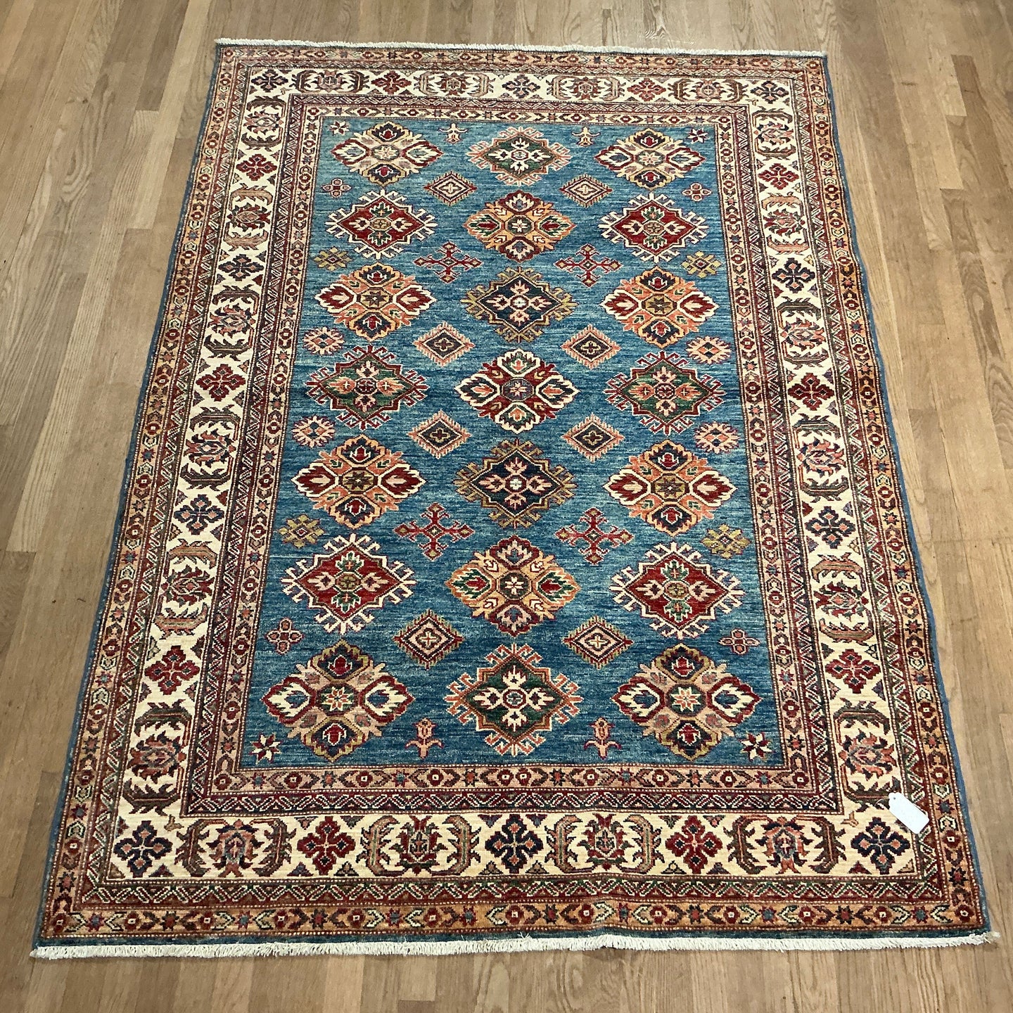 Afghan Super Kazak - 5'1” X 7'1”