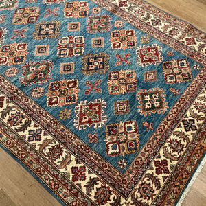 Afghan Super Kazak - 5'1” X 7'1”