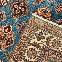 Load image into Gallery viewer, Afghan Super Kazak - 5&#39;1” X 7&#39;1”
