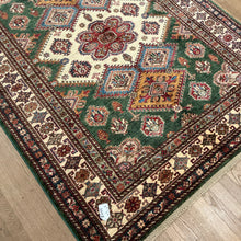 Load image into Gallery viewer, Afghan Super Kazak - 5&#39;2” X 6&#39;6”
