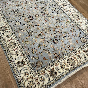 Indian Nain [Wool + Silk] - 4'8” X 7'1”