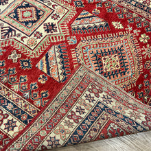 Load image into Gallery viewer, Afghan Super Kazak - 5'4” X 7'11”
