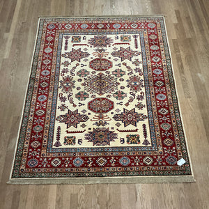 Afghan Super Kazak - 5'0” X 6'4”