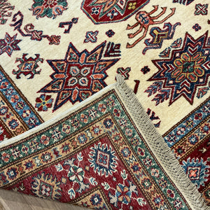 Afghan Super Kazak - 5'0” X 6'4”