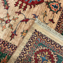 Load image into Gallery viewer, Afghan Super Kazak - 5&#39;2” X 7&#39;2”
