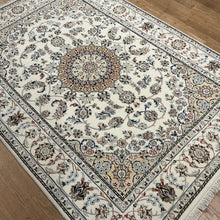 Load image into Gallery viewer, Indian Nain [Wool + Silk] - 4&#39;7” X 6&#39;6”

