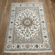 Load image into Gallery viewer, Indian Nain [Wool + Silk] - 4&#39;7” X 6&#39;6”
