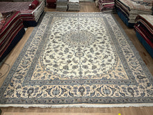 Load image into Gallery viewer, Persian Nain [Wool + Silk] - 12'8” X 19'1”
