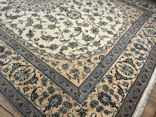 Load image into Gallery viewer, Persian Nain [Wool + Silk] - 12'8” X 19'1”
