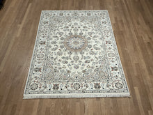 Load image into Gallery viewer, Indian Nain [Wool + Silk] - 5'0” X 7'1”
