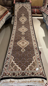 Indian Mahi [Wool + Silk] -  2’8” X 11’5”