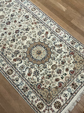 Load image into Gallery viewer, Indian Nain [Wool + Silk] - 2'8” X 12'1”
