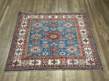 Load image into Gallery viewer, Afghan Super Kazak - 5'11” X 5'11”
