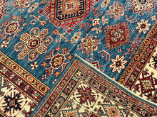 Load image into Gallery viewer, Afghan Super Kazak - 5'11” X 5'11”
