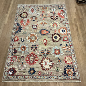 Afghan Oushak - 4'11” X 7'5”