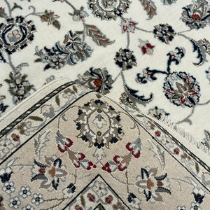 Indian Nain [Wool + Silk] - 5'0” X 8'2”