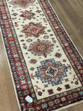 Load image into Gallery viewer, Afghan Super Kazak - 2&#39;8” X 12&#39;11”

