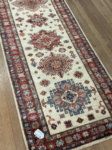 Afghan Super Kazak - 2'8” X 12'11”