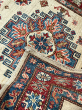Load image into Gallery viewer, Afghan Super Kazak - 2&#39;8” X 12&#39;11”
