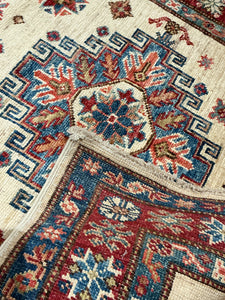 Afghan Super Kazak - 2'8” X 12'11”