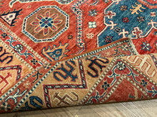 Load image into Gallery viewer, Afghan Super Kazak - 6'0” X 6'4”
