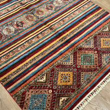 Load image into Gallery viewer, Afghan Khorjin - 5&#39;7” X 7&#39;10”
