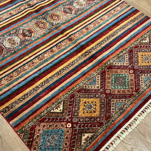 Afghan Khorjin - 5'7” X 7'10”