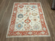 Load image into Gallery viewer, Afghan Oushak - 5'8” X 7'9”
