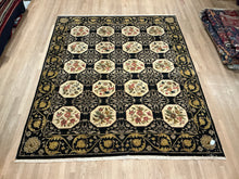 Load image into Gallery viewer, Indian Aubusson - 7&#39;11” X 9&#39;11”
