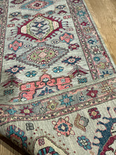 Load image into Gallery viewer, Afghan Super Kazak - 2'7” X 13'4”
