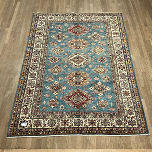 Afghan Super Kazak - 5'5” X 7'10”