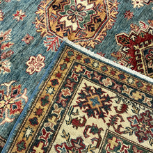 Load image into Gallery viewer, Afghan Super Kazak - 5&#39;5” X 7&#39;10”
