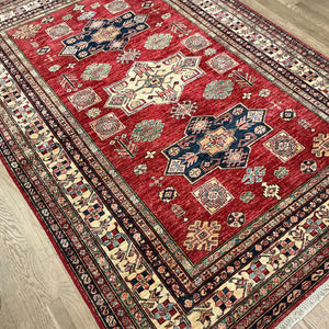Afghan Super Kazak - 5'9” X 8'3”