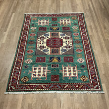 Load image into Gallery viewer, Afghan Super Kazak - 5'6” X 7'10”
