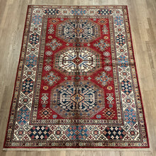 Load image into Gallery viewer, Afghan Super Kazak - 5&#39;8” X 7&#39;8”
