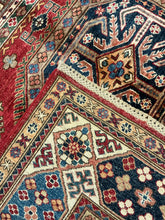 Load image into Gallery viewer, Afghan Super Kazak - 5&#39;8” X 7&#39;8”
