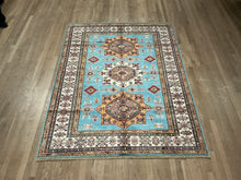 Load image into Gallery viewer, Afghan Super Kazak - 5'9” X 7'10”
