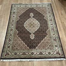 Load image into Gallery viewer, Indian Mahi [Wool + Sillk] - 5'7” X 8'4”
