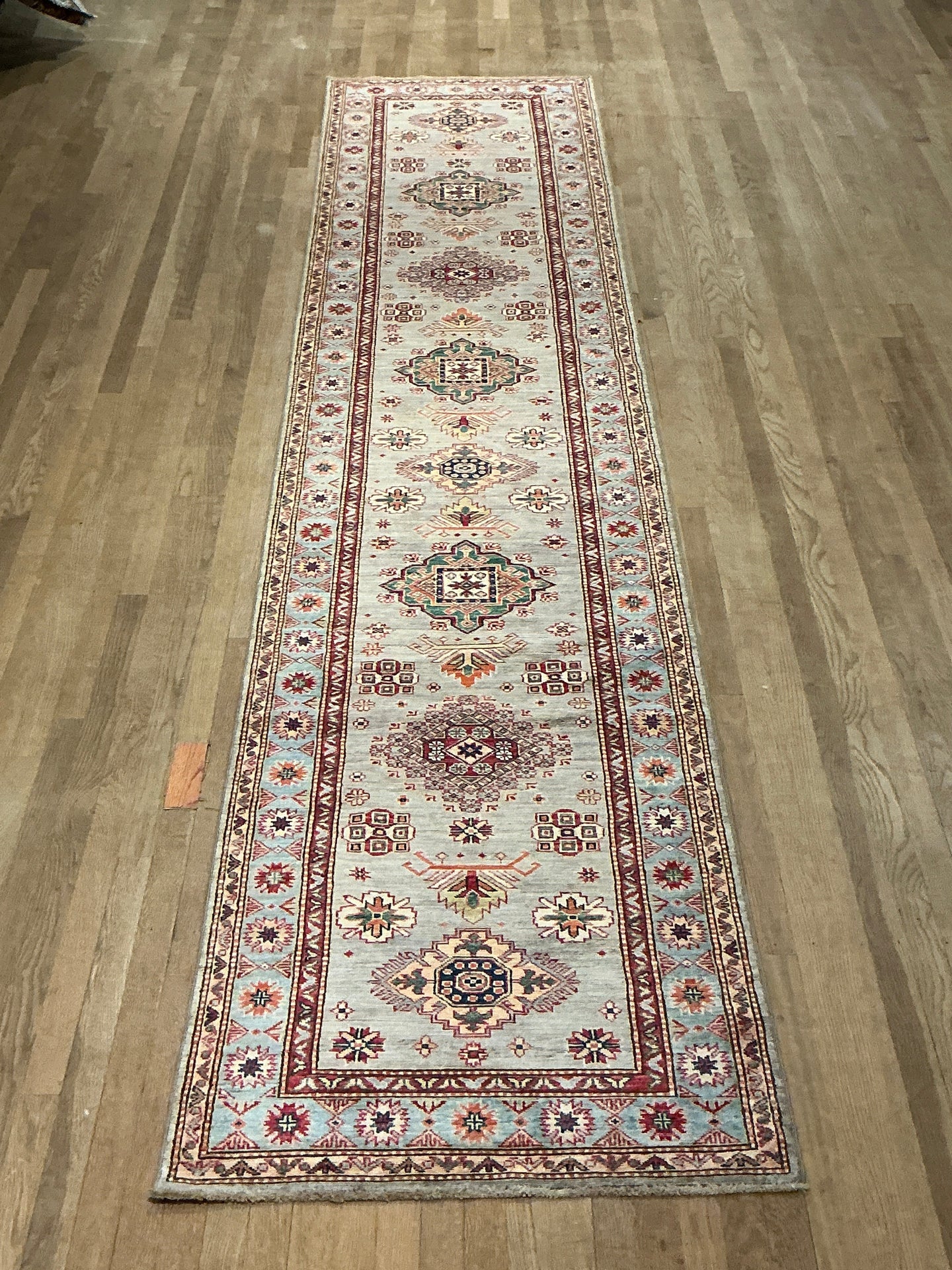 Afghan Super Kazak - 2'10” X 13'6”