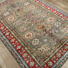 Load image into Gallery viewer, Afghan Super Kazak - 5&#39;9” X 8&#39;4”
