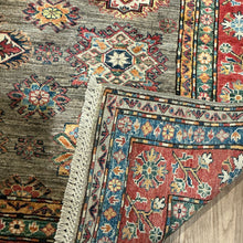 Load image into Gallery viewer, Afghan Super Kazak - 5&#39;9” X 8&#39;4”

