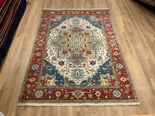 Load image into Gallery viewer, Indian Heriz - 6'3” X 9'0”

