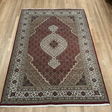 Load image into Gallery viewer, Indian Mahi [Wool + Sillk] - 6&#39;1” X 9&#39;0”
