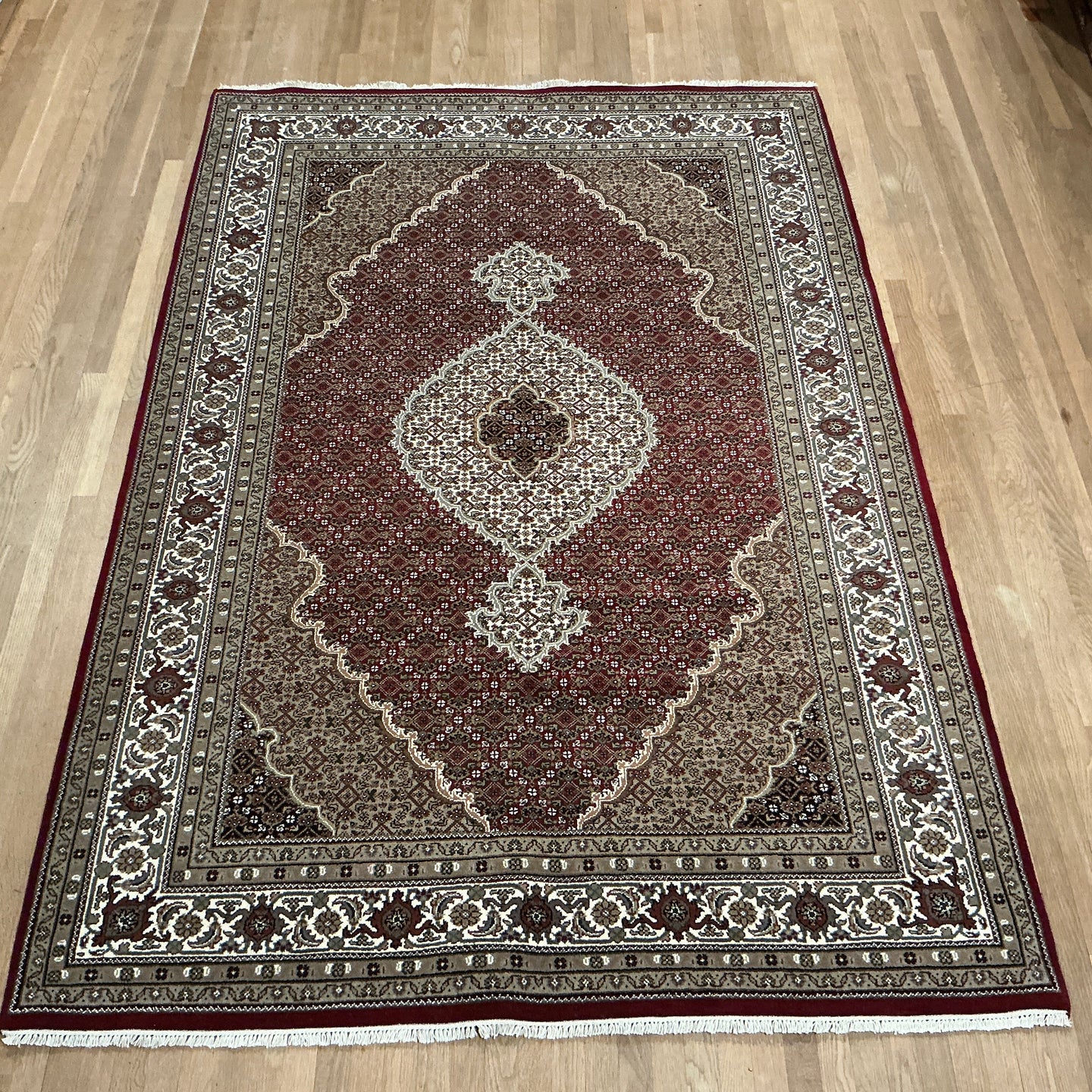 Indian Mahi [Wool + Sillk] - 6'1” X 9'0”