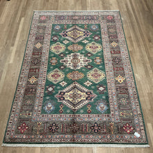 Load image into Gallery viewer, Afghan Super Kazak - 6&#39;0” X 8&#39;11”
