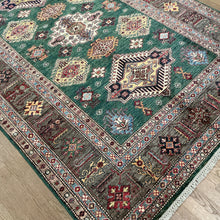 Load image into Gallery viewer, Afghan Super Kazak - 6&#39;0” X 8&#39;11”
