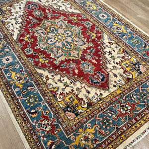 Afghan Heriz - 5'8” X 8'7”